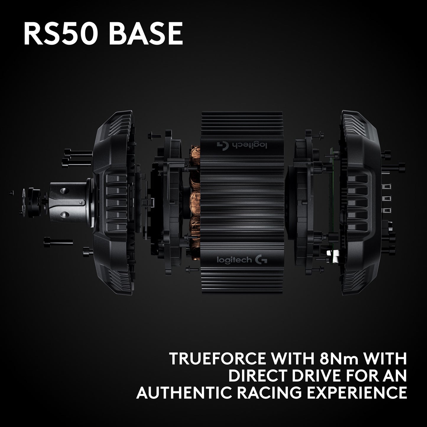 Logitech RS50 System Direct Drive Racing Wheel and Base for PlayStation and PC - GameShop Malaysia