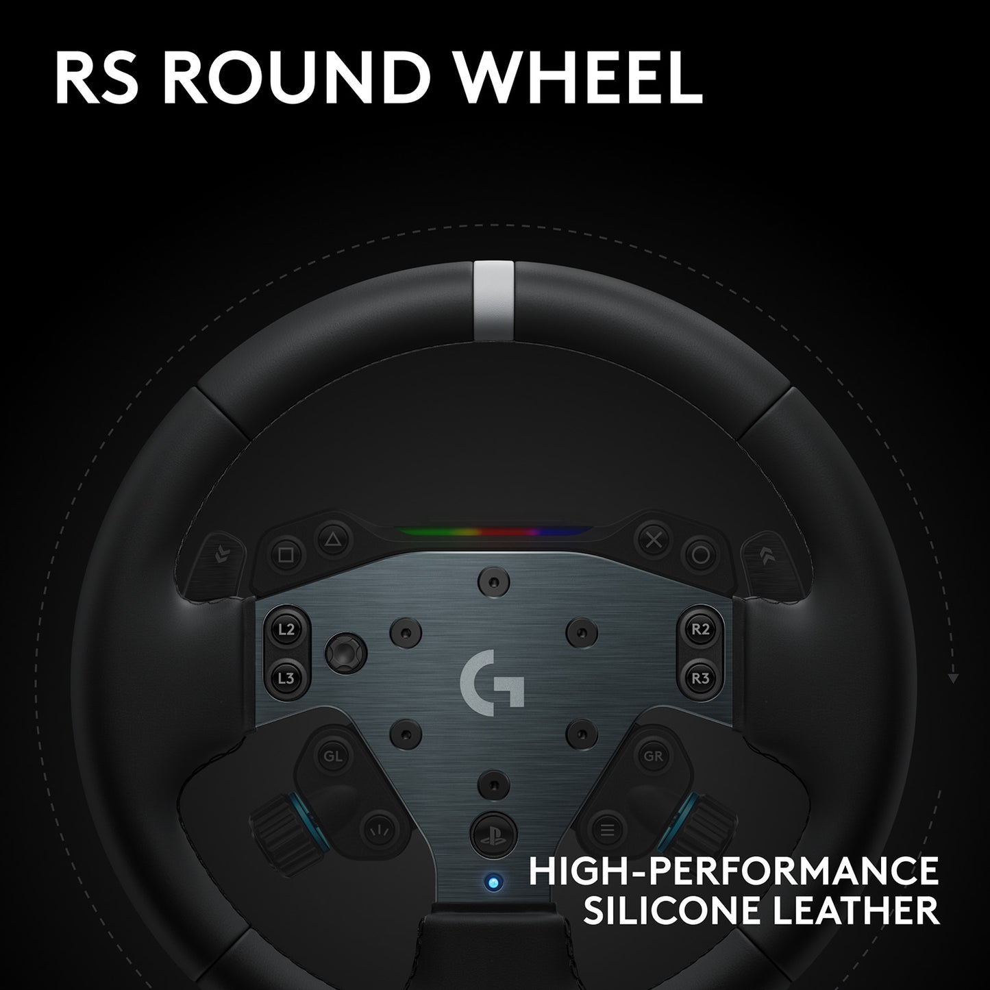 Logitech RS50 System Direct Drive Racing Wheel and Base for PlayStation and PC - GameShop Malaysia