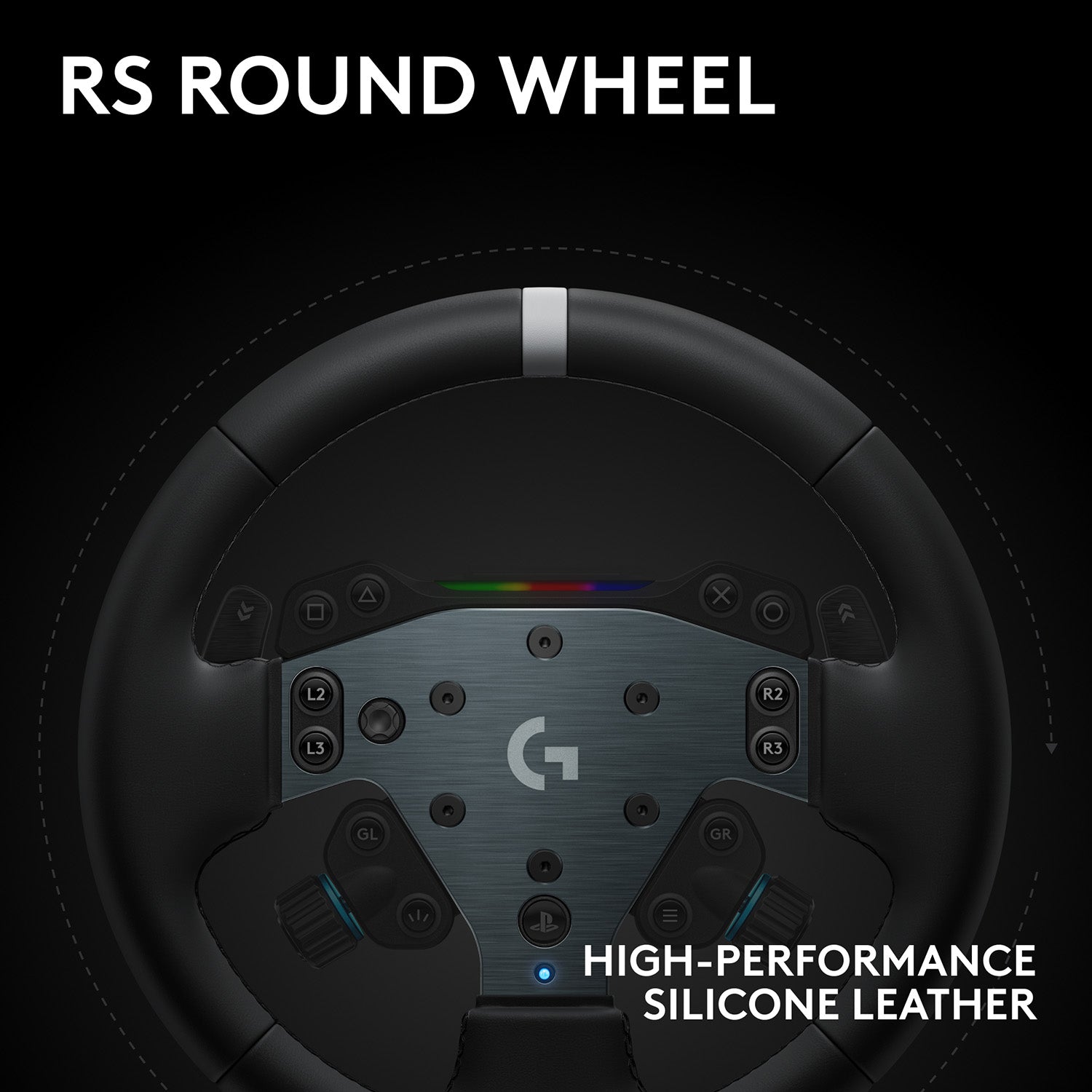 Logitech RS50 System Direct Drive Racing Wheel and Base for PlayStation and PC - GameShop Malaysia