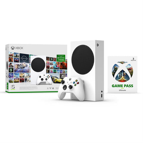 Xbox Series S 512GB Starter Bundle with Game Pass Ultimate 3 Months