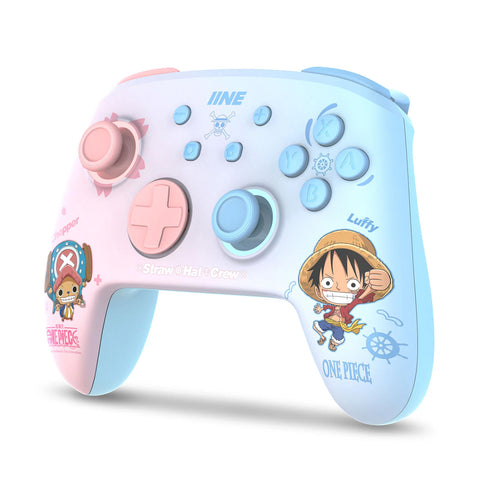IINE Joypad Wireless Controller One Piece Luffy and Chopper for Nintendo Switch, Switch OLED and Switch Lite - GameShop Malaysia