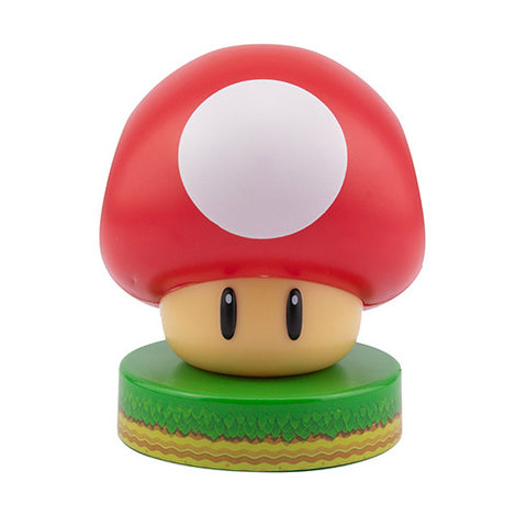 Paladone Icons Super Mario Super Mushroom 3D Night Light - GameShop Malaysia