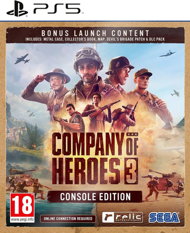 Company of Heroes 3 Console Edition Bonus Launch Steelcase Edition (PS5) - GameShop Malaysia
