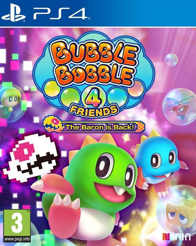 Bubble Bobble 4 Friends The Baron Is Back! (PS4) - GameShop Malaysia
