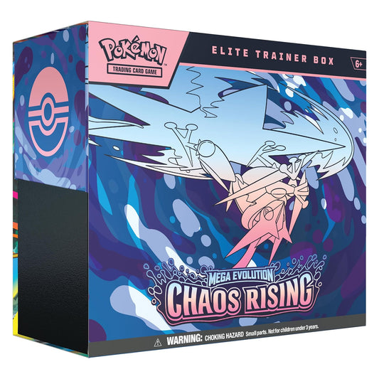 Pokemon Trading Card Game Mega Evolution ME04 Chaos Rising Elite Trainer Box