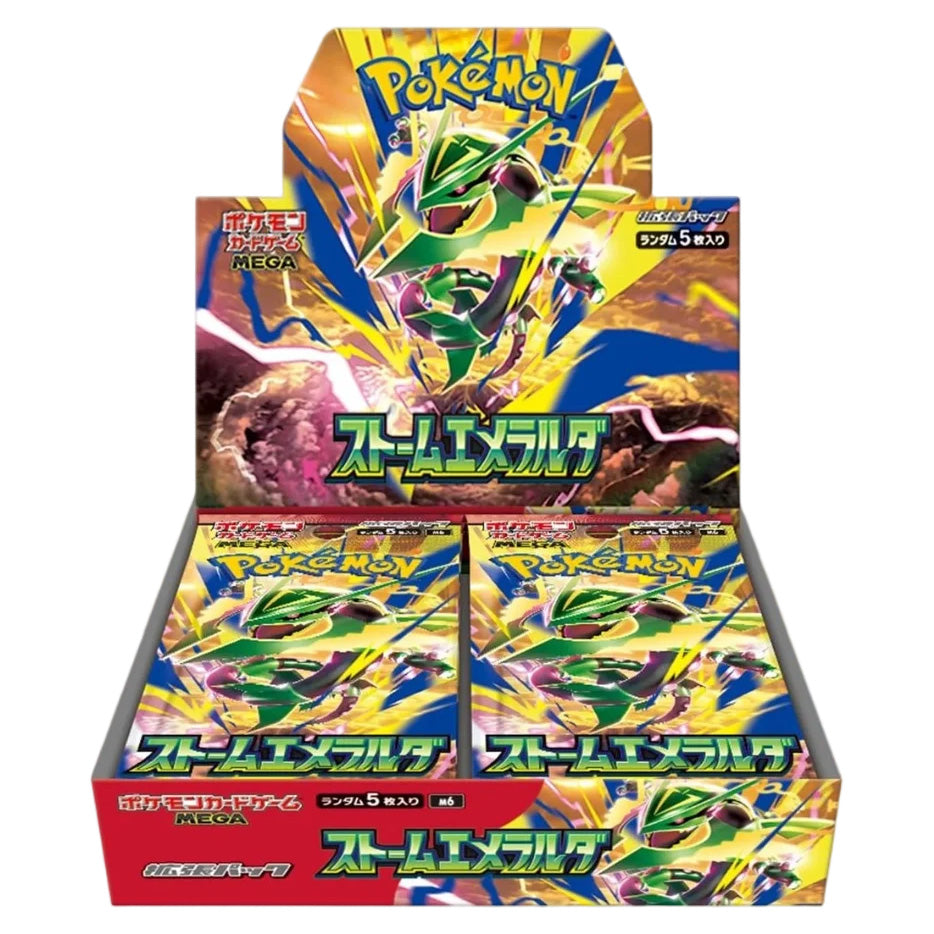Pokemon Trading Card Game Mega M6 Expansion Pack Storm Emeralda (Japan)