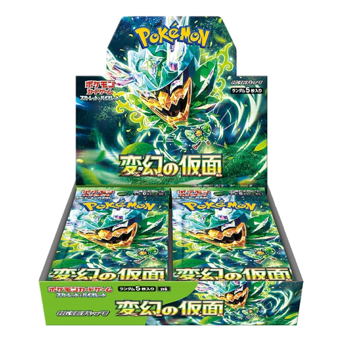 Pokemon Trading Card Game Scarlet & Violet SV06 Expansion Pack Mask Of Transfiguration (Japan) - GameShop Malaysia