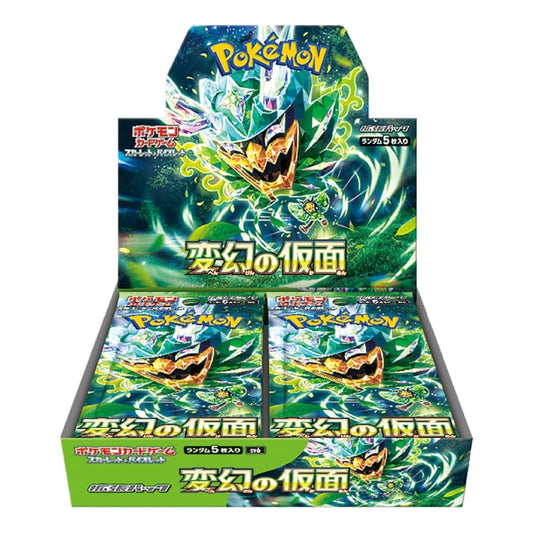Pokemon Trading Card Game Scarlet & Violet SV06 Expansion Pack Mask Of Transfiguration (Japan) - GameShop Malaysia