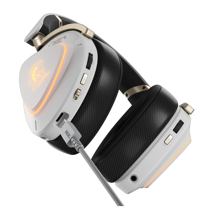 ASUS ROG Delta II Gaming Headset Kojima Productions White - GameShop Malaysia