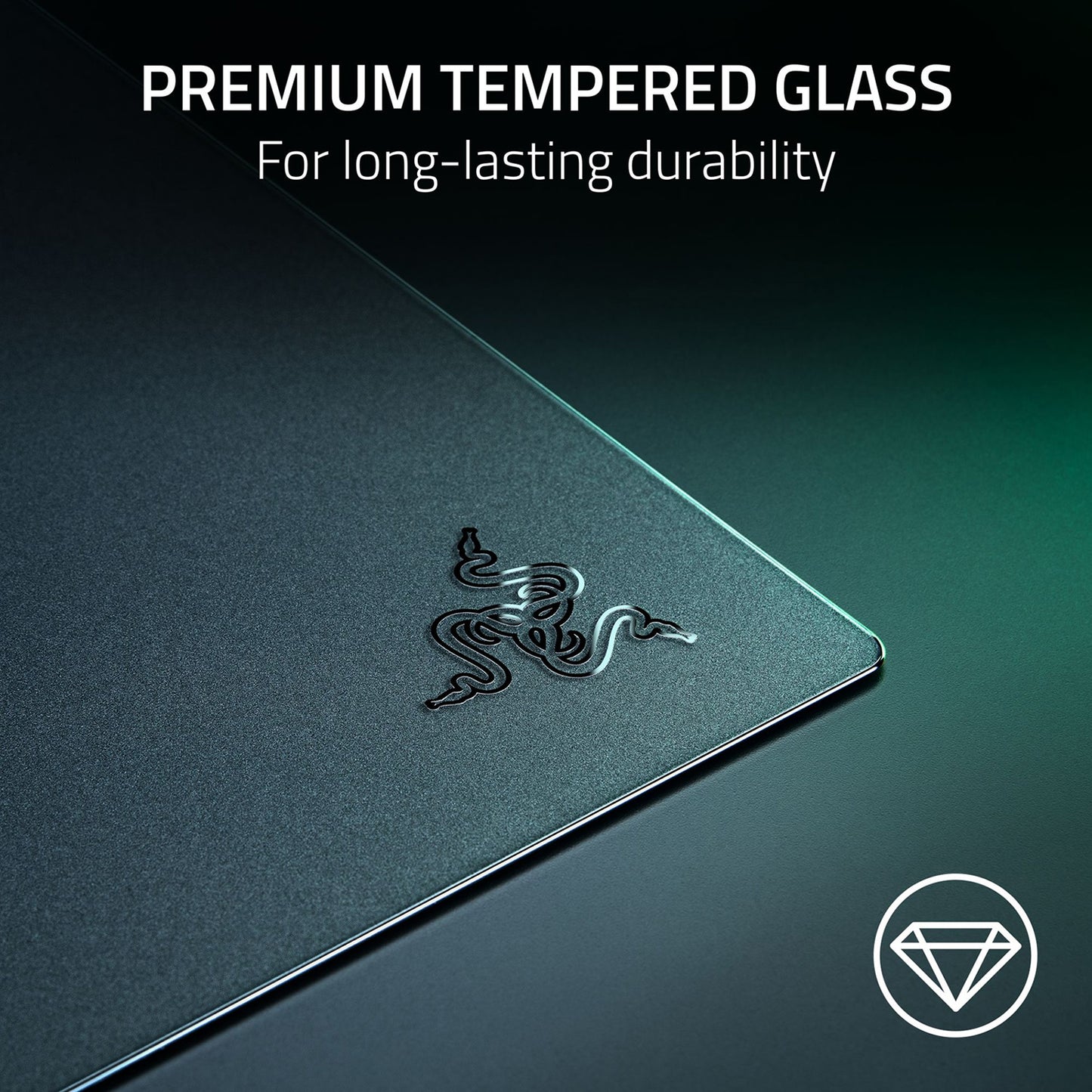 Razer Atlas Pro Premium 1.9mm Tempered Glass Mat - GameShop Malaysia