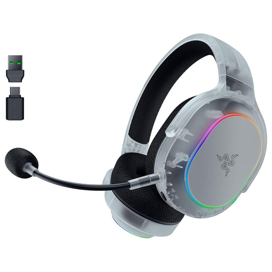 Razer Barracuda X Chroma Wireless Multi-Platform Gaming and Mobile Headset Phantom White Edition - GameShop Malaysia