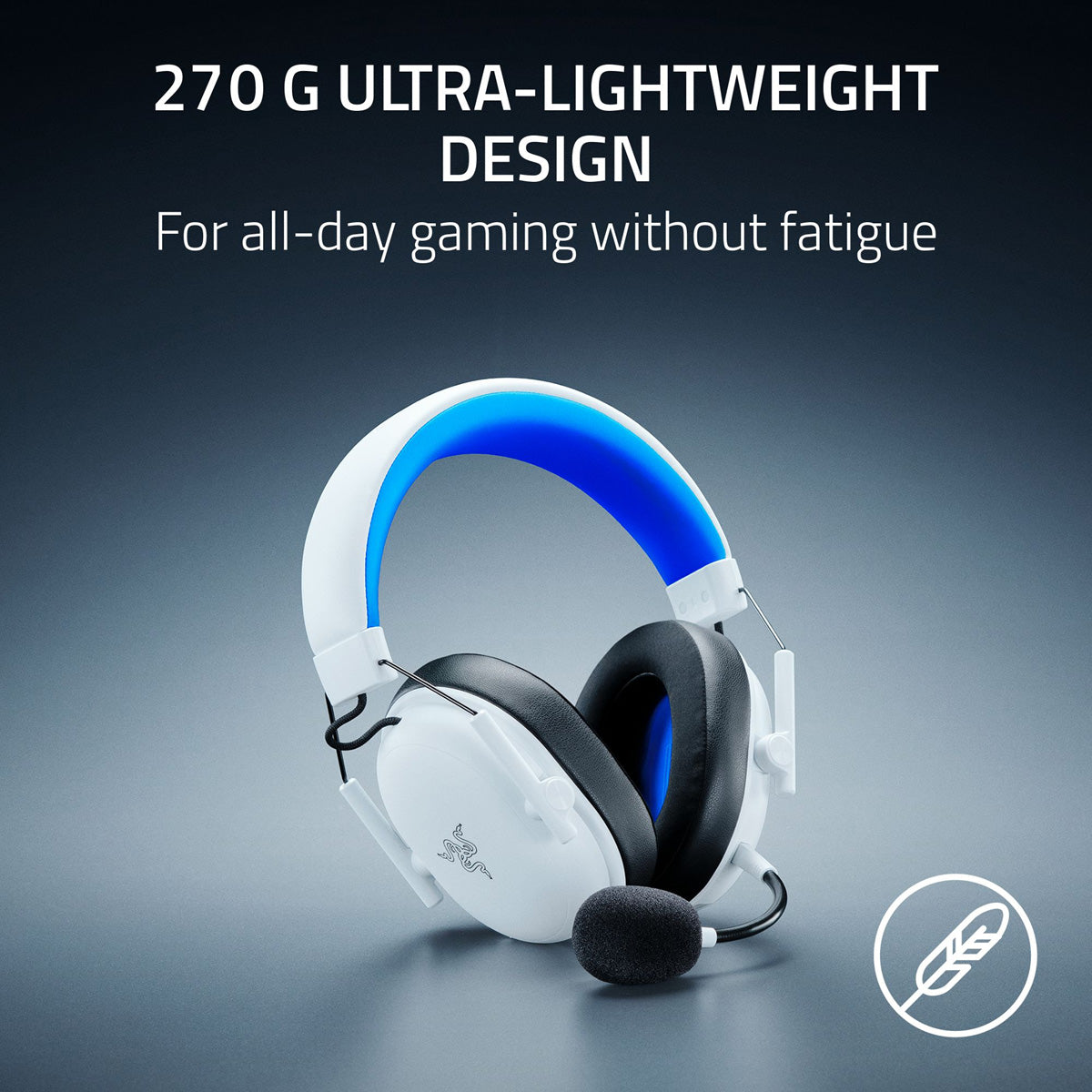 Razer BlackShark V3 X HyperSpeed Wireless Esports Headset for PlayStation White Edition