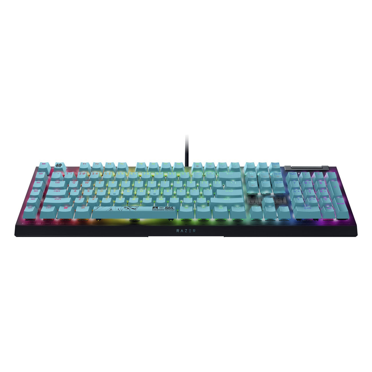 Razer BlackWidow V4 X Mechanical Gaming Keyboard (Green Switch) Zenless Zone Zero Edition