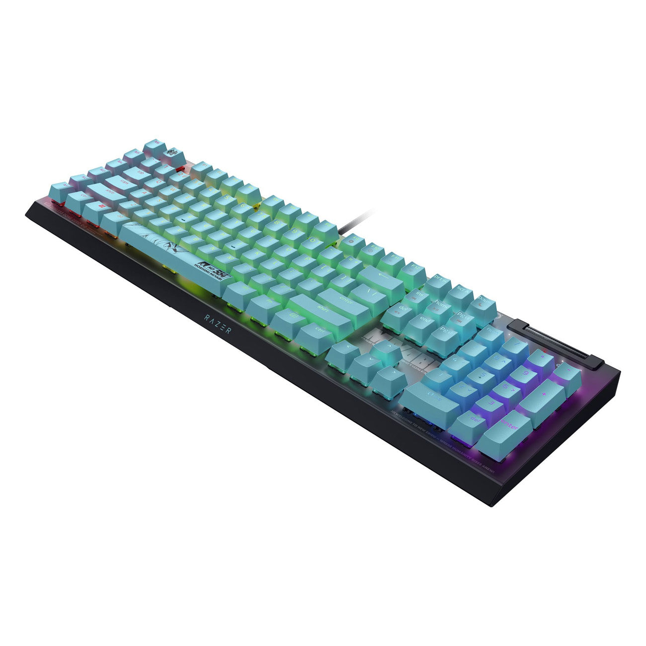 Razer BlackWidow V4 X Mechanical Gaming Keyboard (Green Switch) Zenless Zone Zero Edition