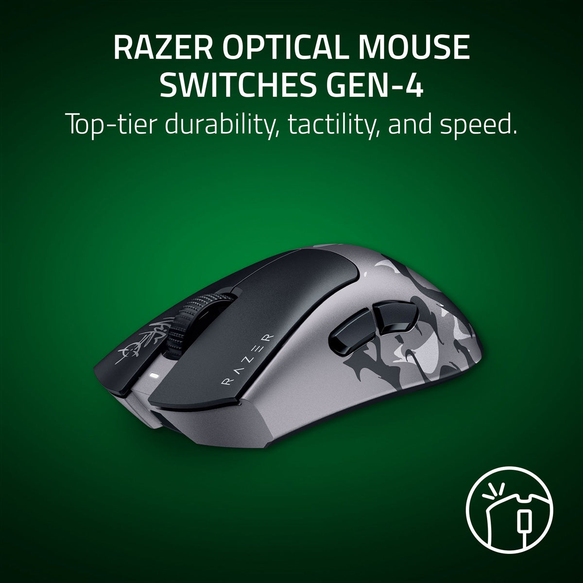 Razer DeathAdder V4 Pro Wireless Gaming Mouse NiKo Edition - GameShop Malaysia