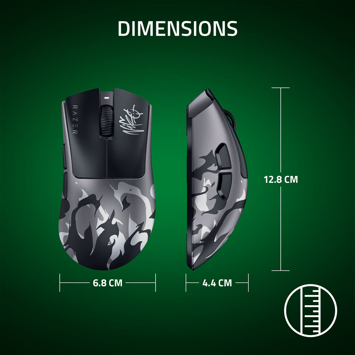 Razer DeathAdder V4 Pro Wireless Gaming Mouse NiKo Edition - GameShop Malaysia