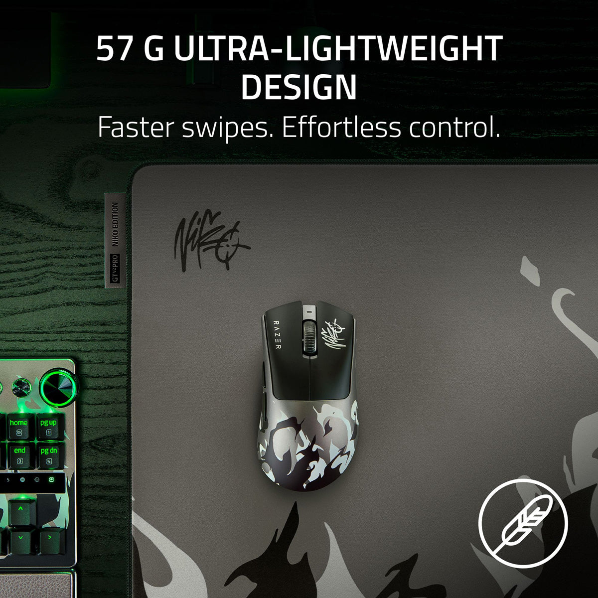 Razer DeathAdder V4 Pro Wireless Gaming Mouse NiKo Edition - GameShop Malaysia