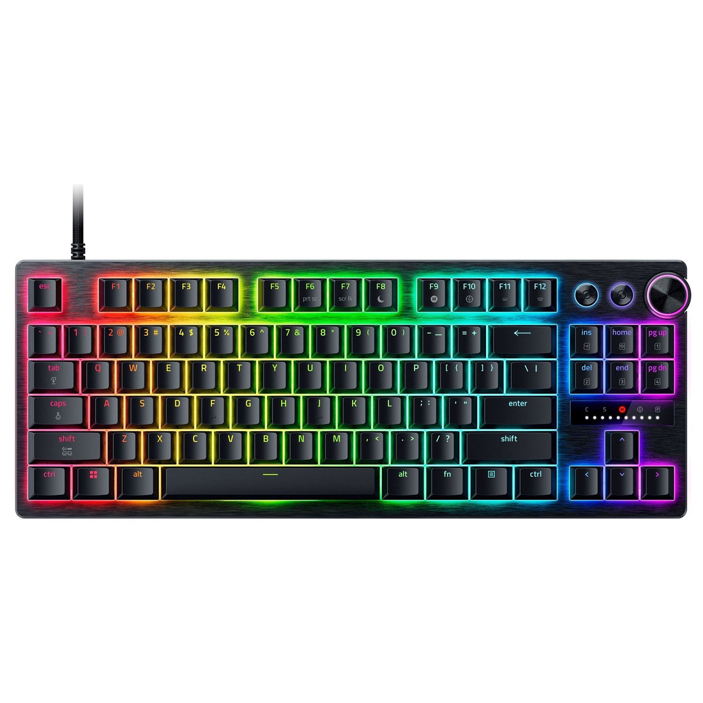 Razer Huntsman V3 Pro Low-profile Tenkeyless 8KHz Analog Optical Esports Wired Keyboard - GameShop Malaysia