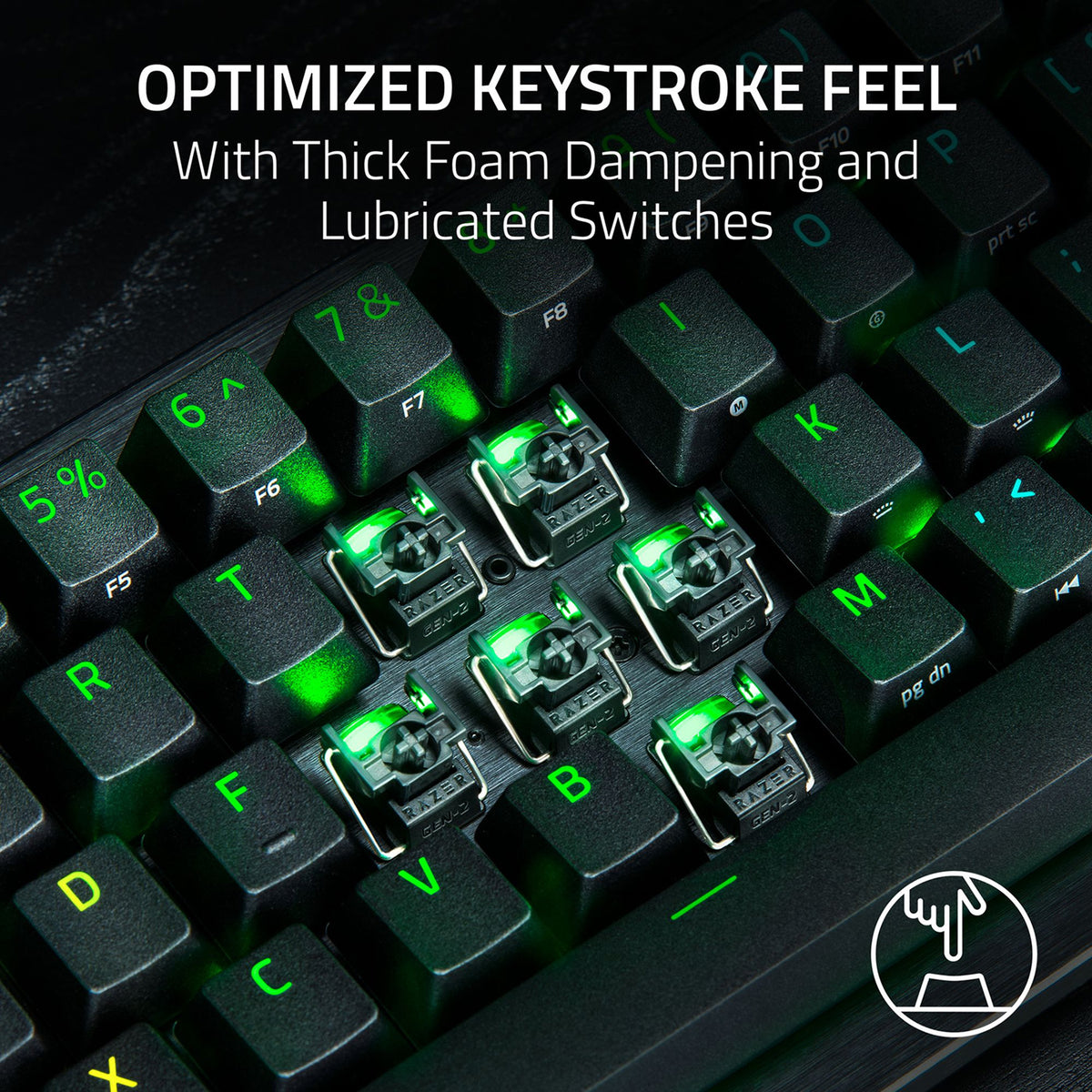 Razer Huntsman V3 Pro Mini 8KHz 60% Analog Optical Esports Keyboard