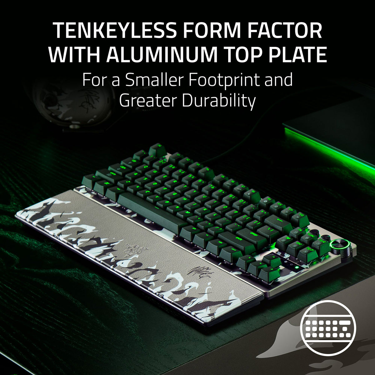 Razer Huntsman V3 Pro Tenkeyless 8KHz Analog Optical Esports Wired Keyboard NiKo Edition - GameShop Malaysia