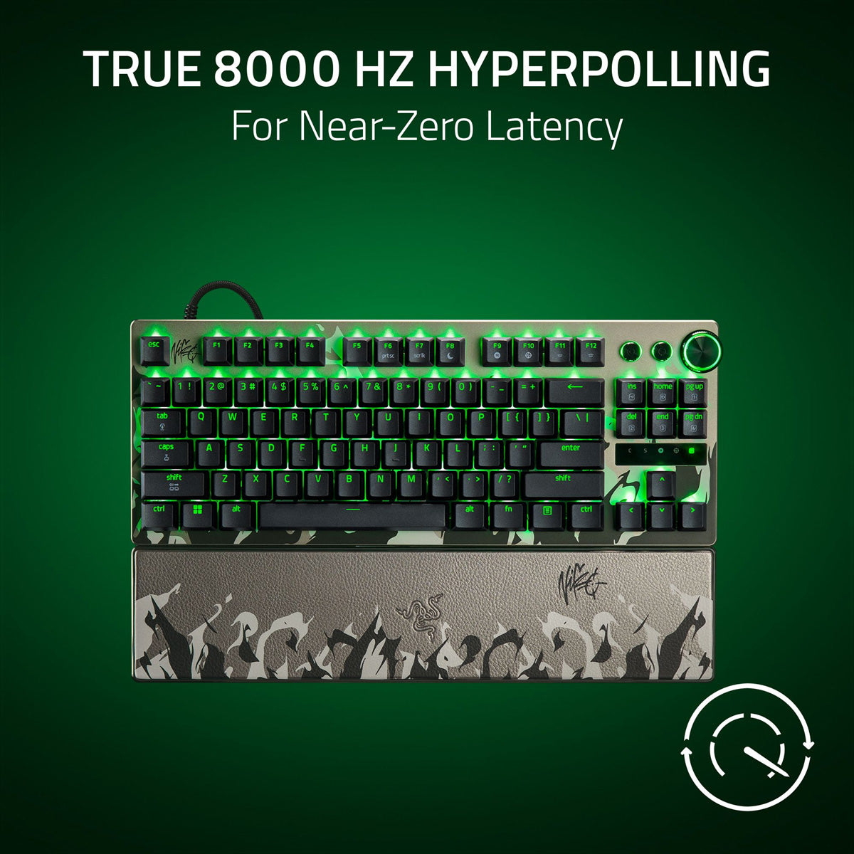 Razer Huntsman V3 Pro Tenkeyless 8KHz Analog Optical Esports Wired Keyboard NiKo Edition - GameShop Malaysia