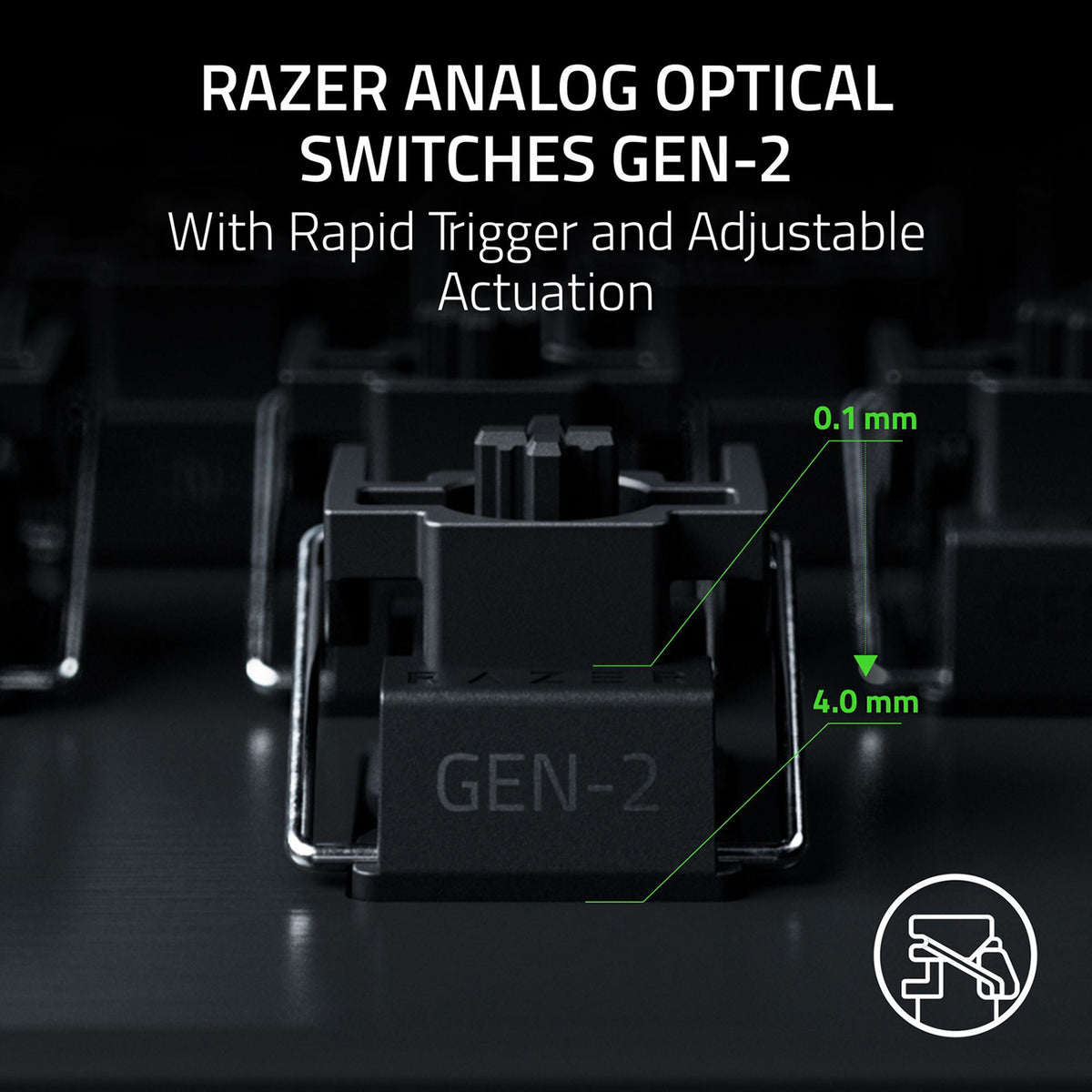 Razer Huntsman V3 Pro Tenkeyless 8KHz Analog Optical Esports Wired Keyboard Sentinels Edition