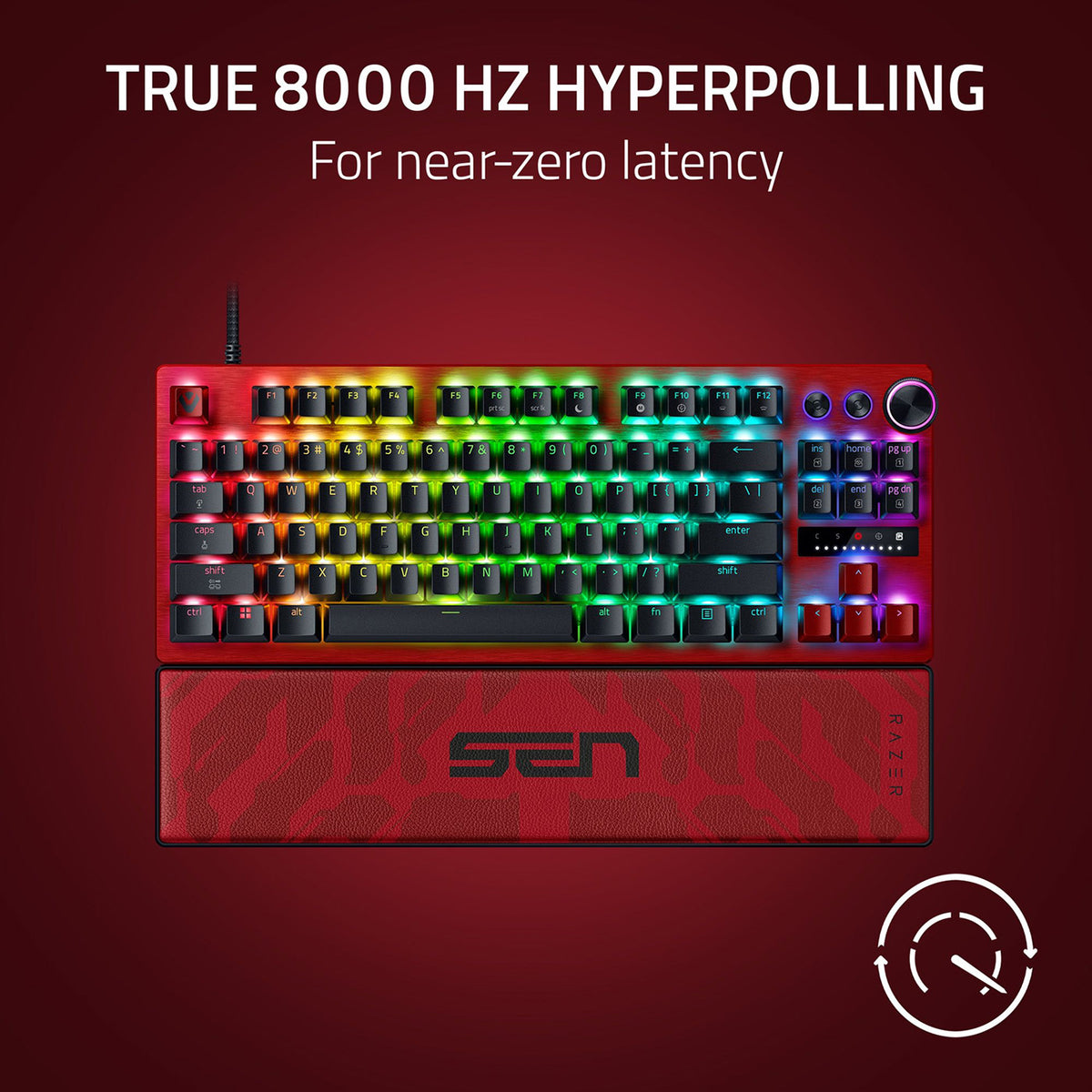 Razer Huntsman V3 Pro Tenkeyless 8KHz Analog Optical Esports Wired Keyboard Sentinels Edition