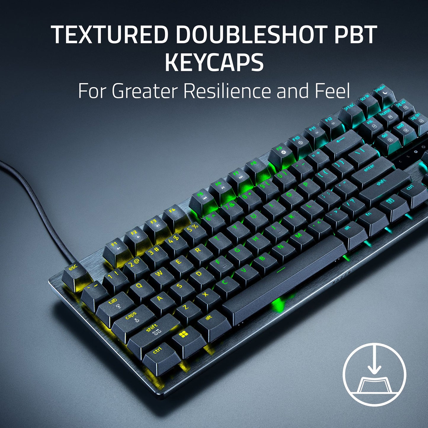 Razer Huntsman V3 Tenkeyless 8KHz Analog Optical Esports Wired Keyboard - GameShop Malaysia