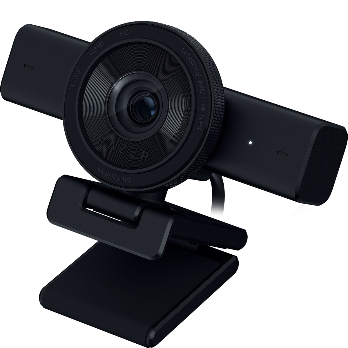 Razer Kiyo V2 4K30 Webcam for Content Creation and Streaming Black Edition