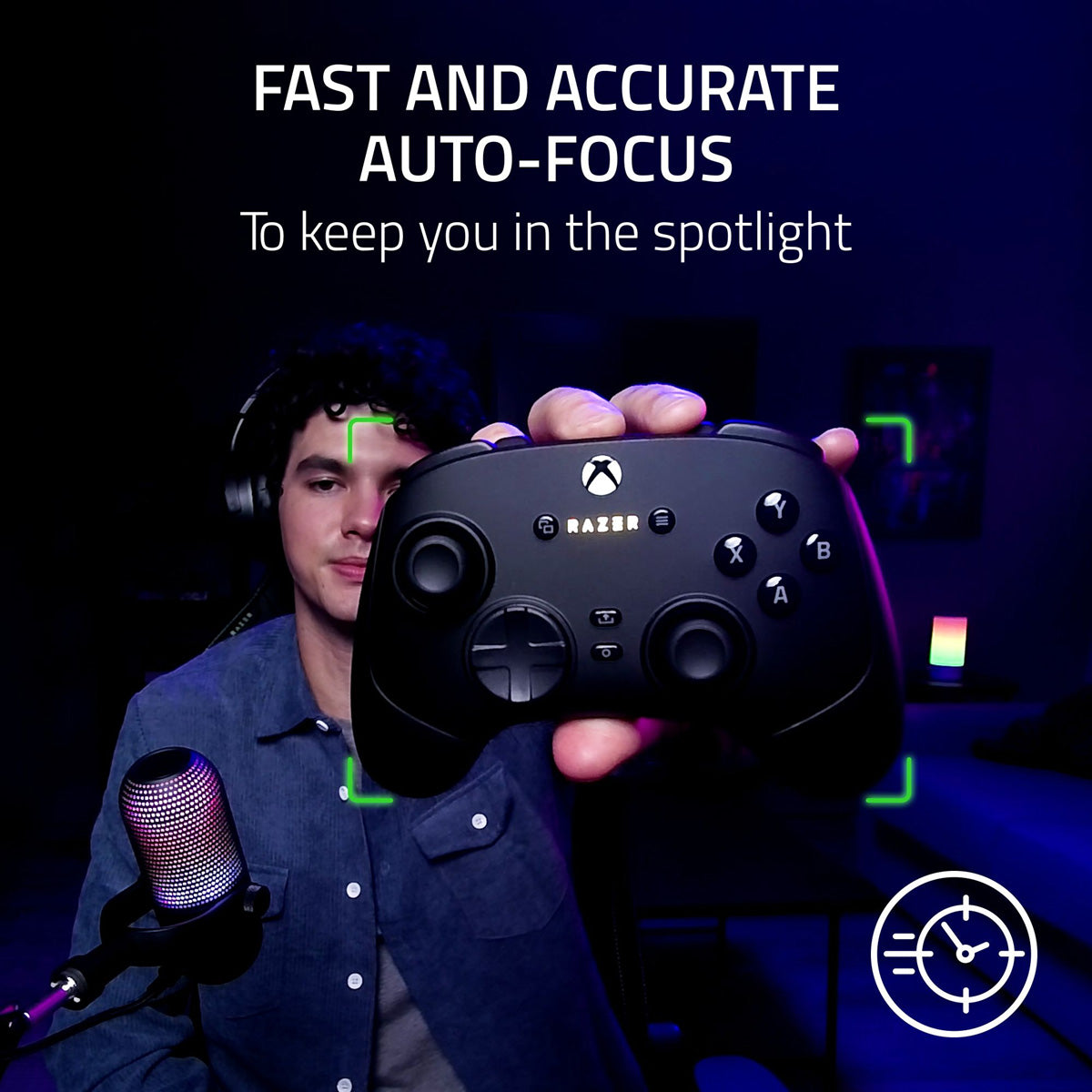 Razer Kiyo V2 X 1080p60 Webcam for Content Creation and Streaming Black Edition - GameShop Malaysia