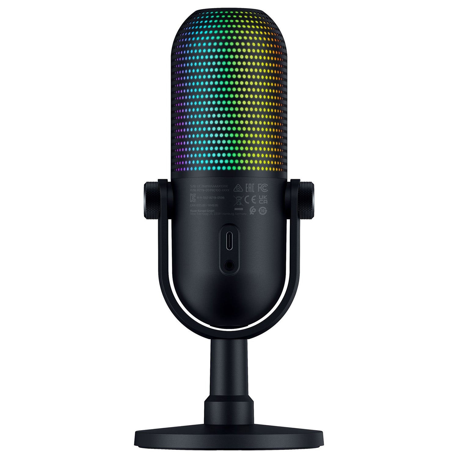 Razer Seiren V3 Chroma 32-Bit DSP RGB USB Microphone - GameShop Malaysia