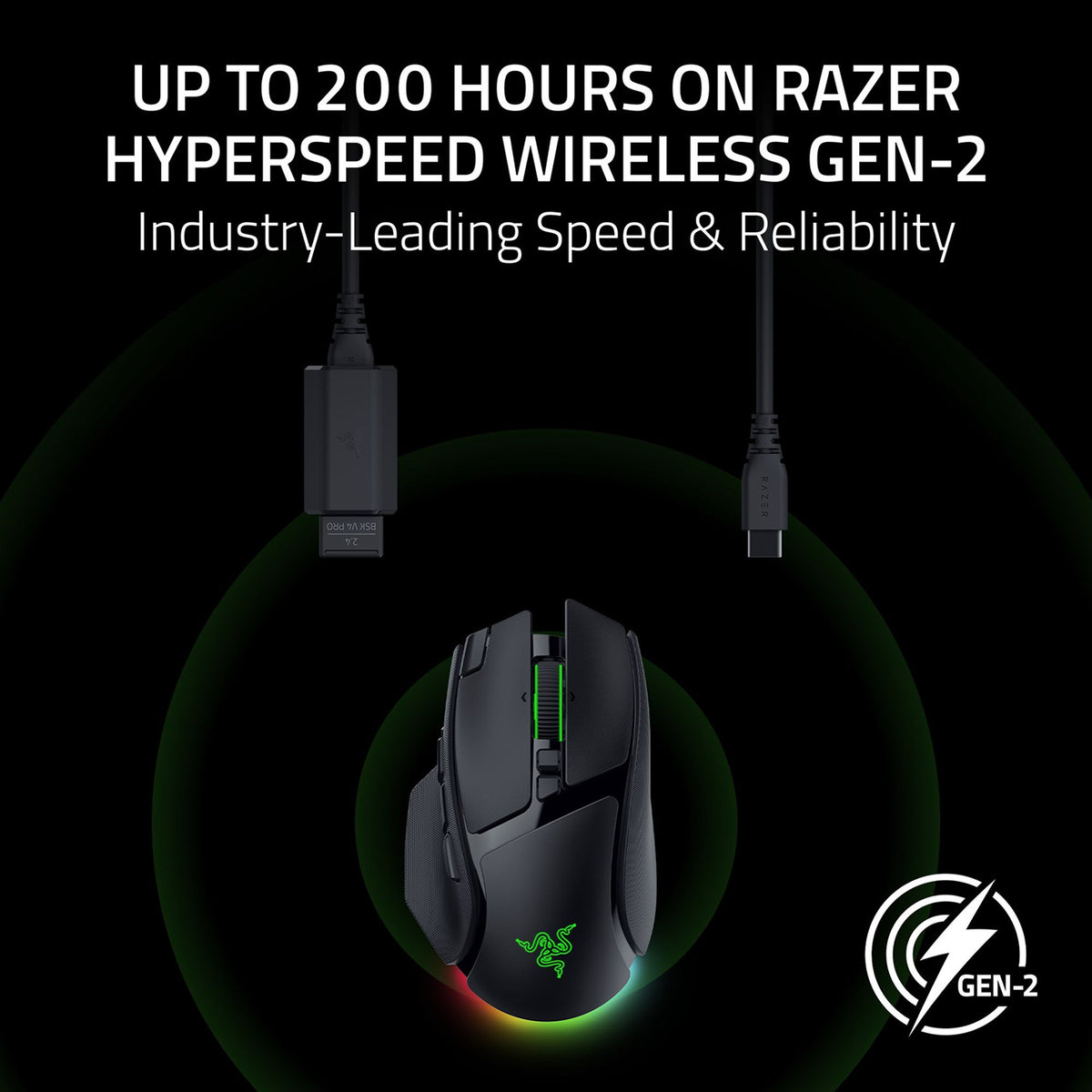 Razer Basilisk V4 Pro Ergonomic Wireless Gaming Mouse - GameShop Malaysia