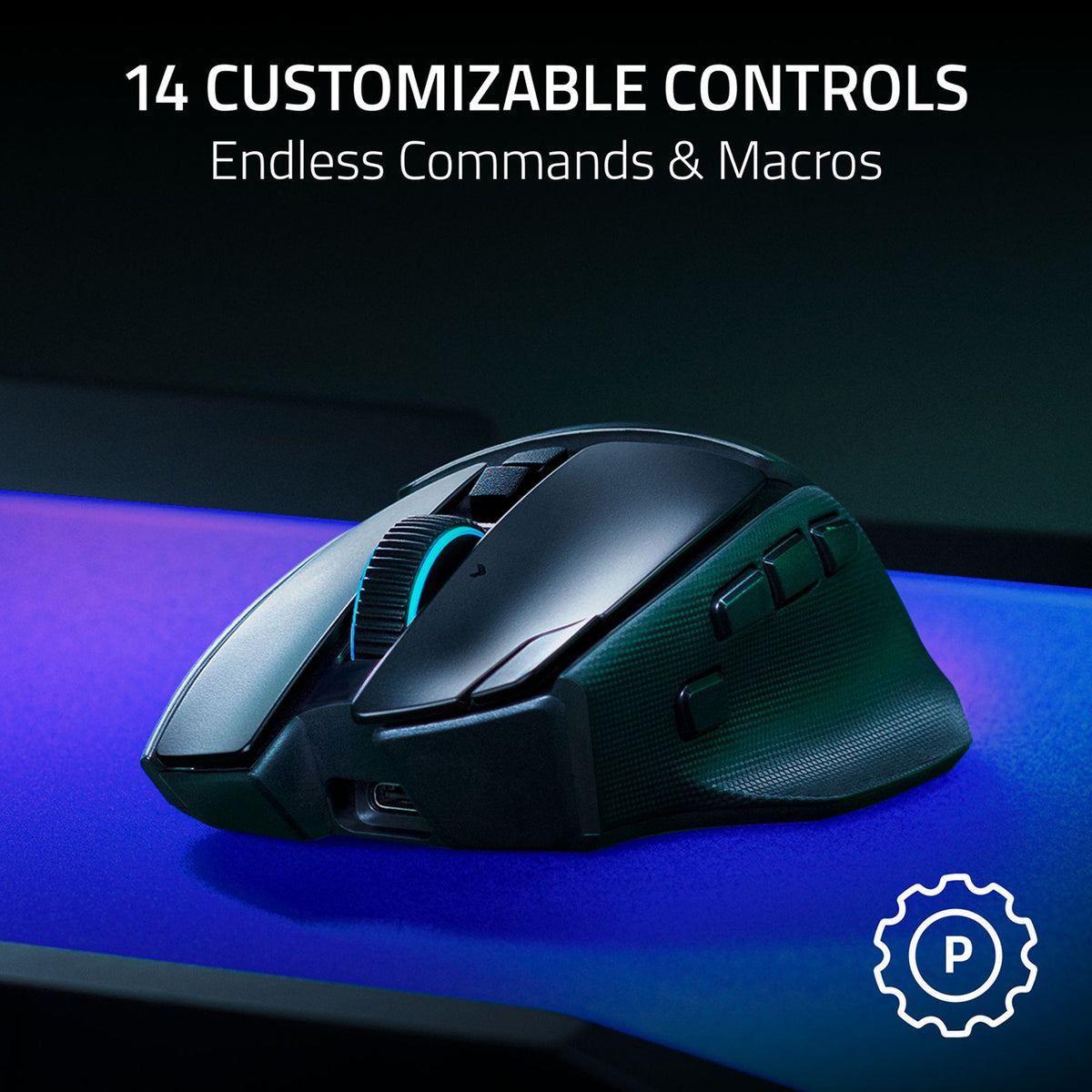 Razer Basilisk V4 Pro Ergonomic Wireless Gaming Mouse - GameShop Malaysia