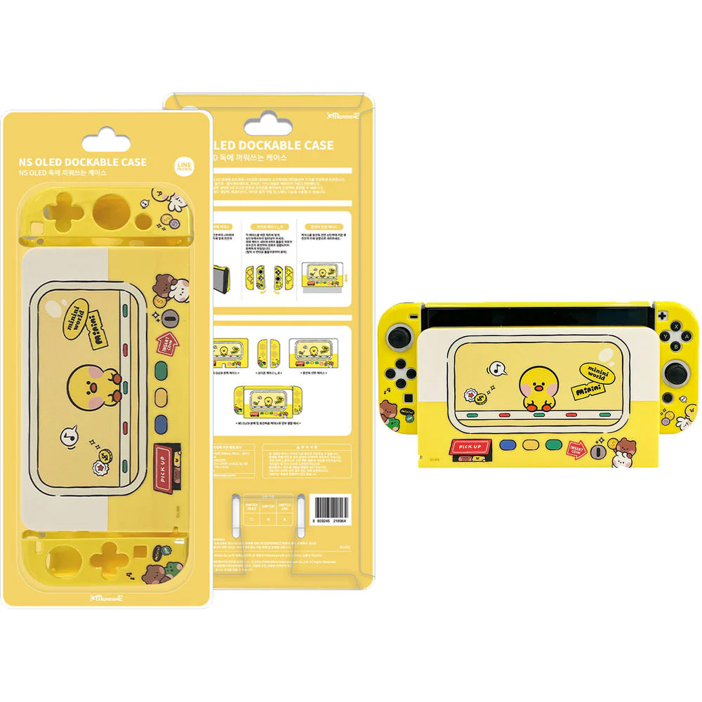 Gammac Line Friends Protective Case and Dockable Case for Nintendo Switch OLED - GameShop Malaysia