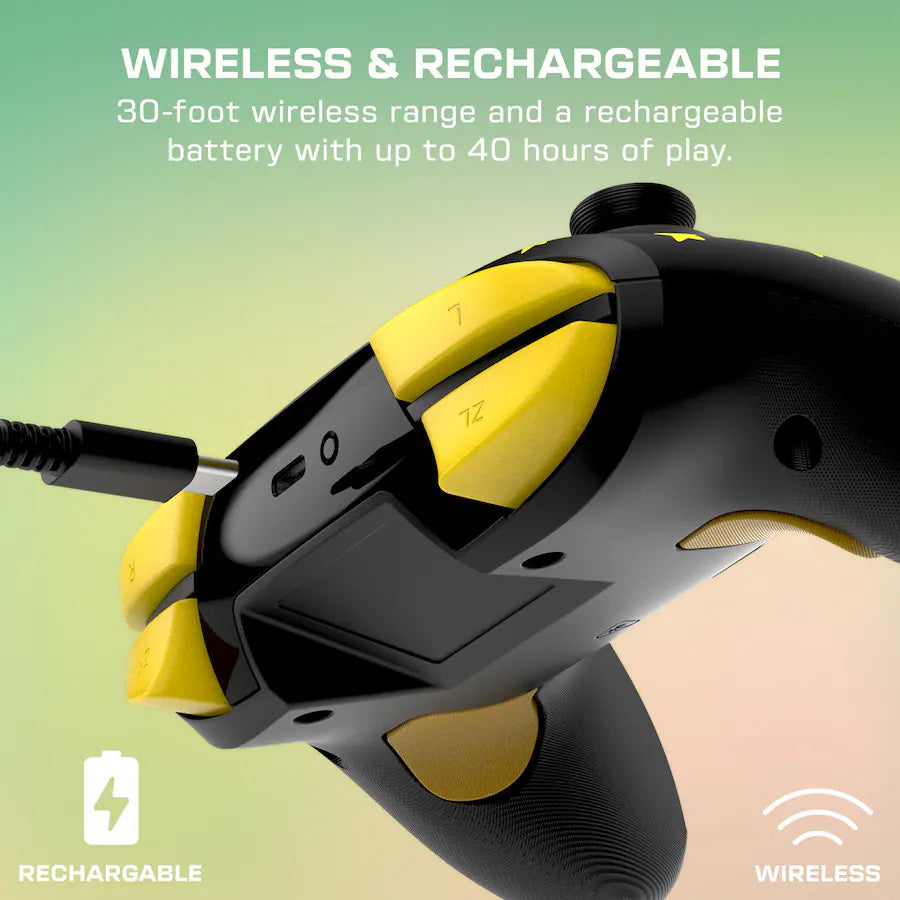 Turtle Beach Rematch Wireless Controller for Nintendo Switch Super Mario Star - GameShop Malaysia