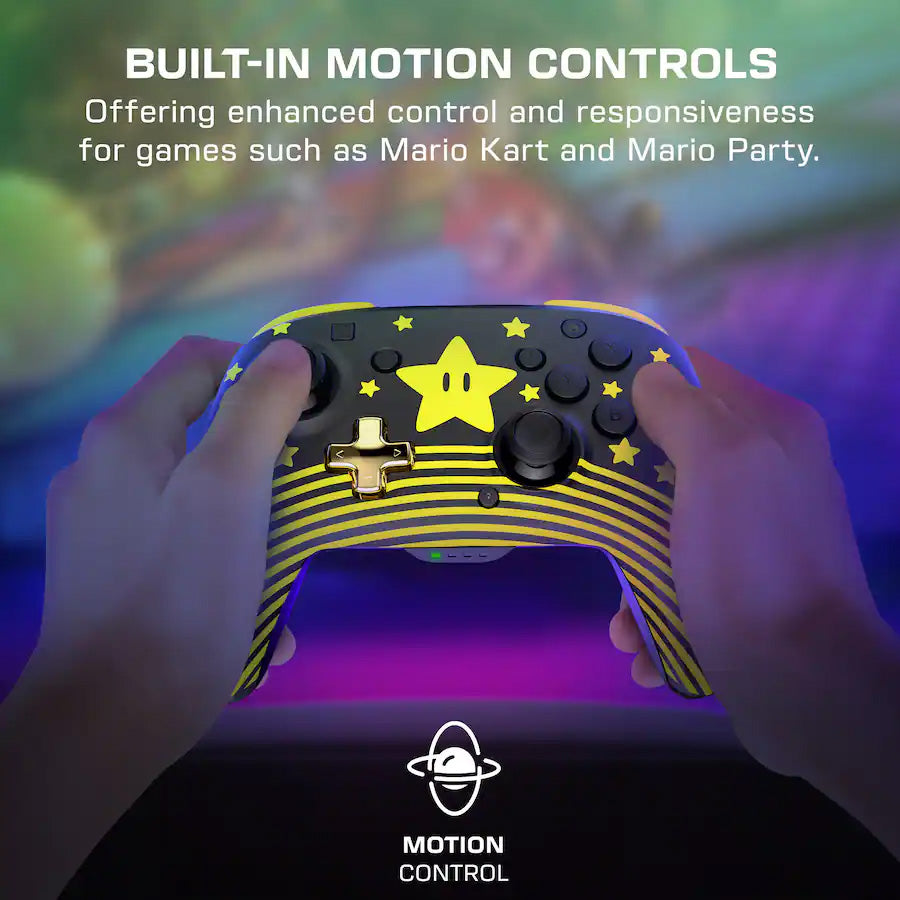 Turtle Beach Rematch Wireless Controller for Nintendo Switch Super Mario Star - GameShop Malaysia