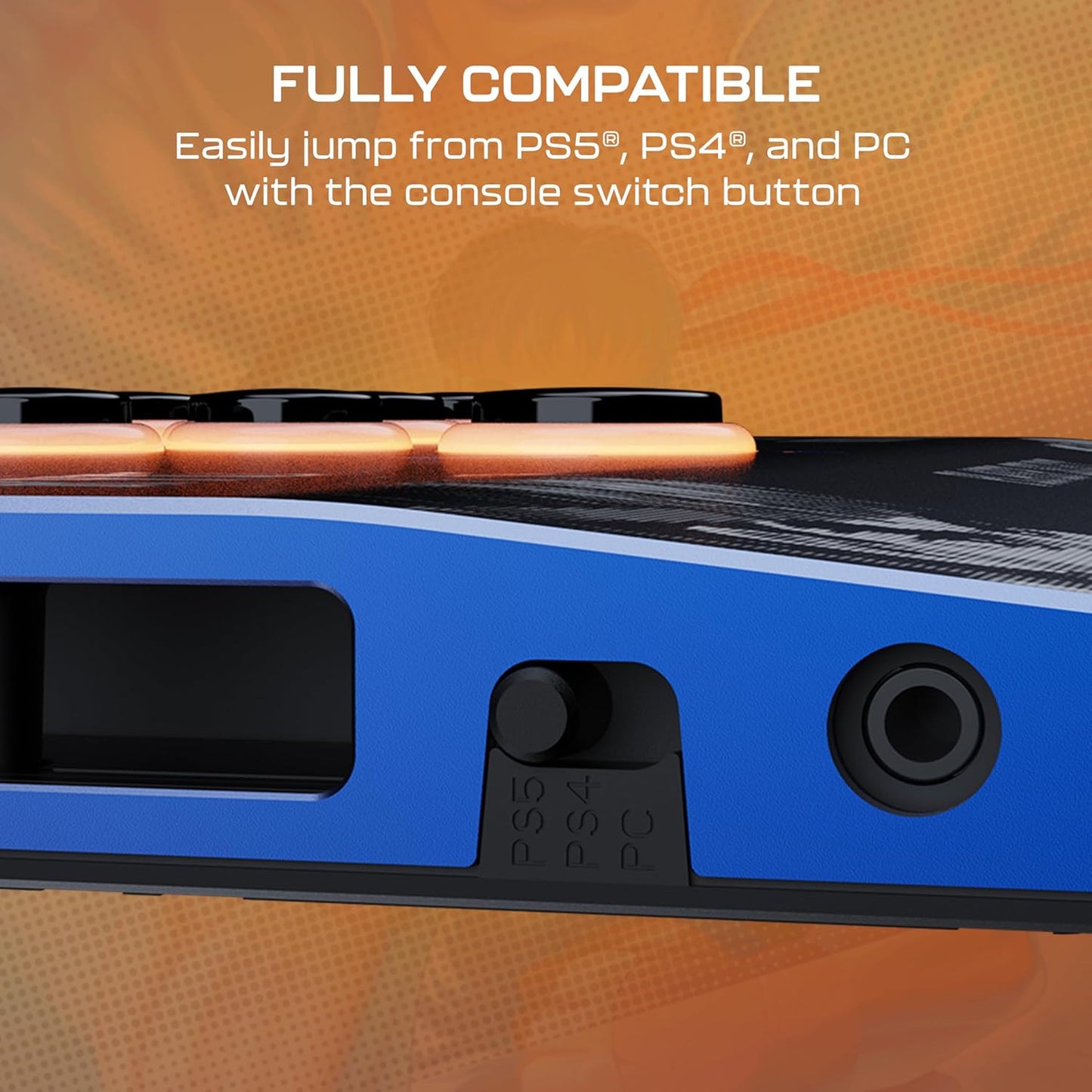 Turtle Beach Victrix Pro KO Fight Stick for PS5, PS4 and Windows Street Fighter II Champion Edition