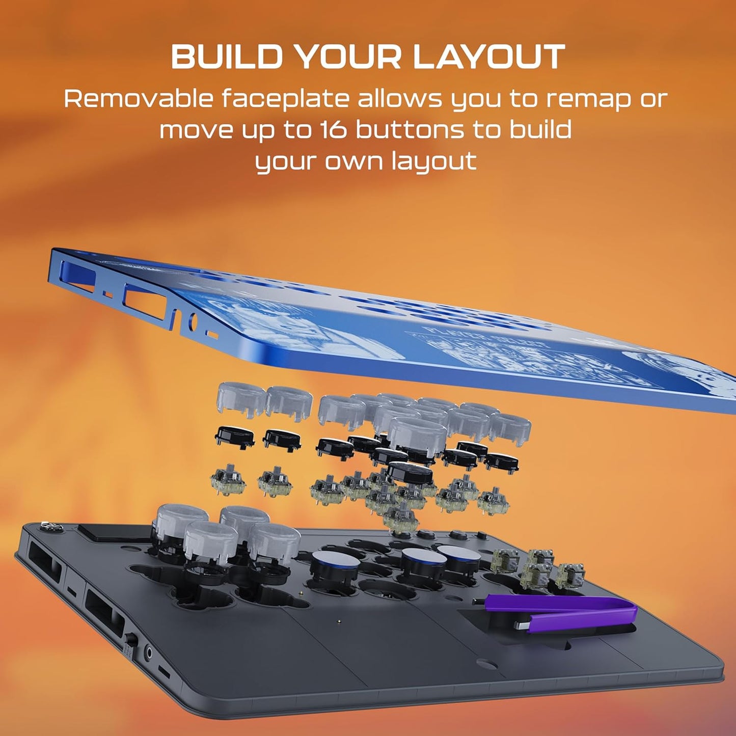 Turtle Beach Victrix Pro KO Fight Stick for PS5, PS4 and Windows Street Fighter II Champion Edition