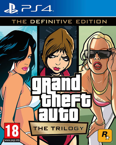 Grand Theft Auto Trilogy The Definitive Edition (PS4) - GameShop Malaysia