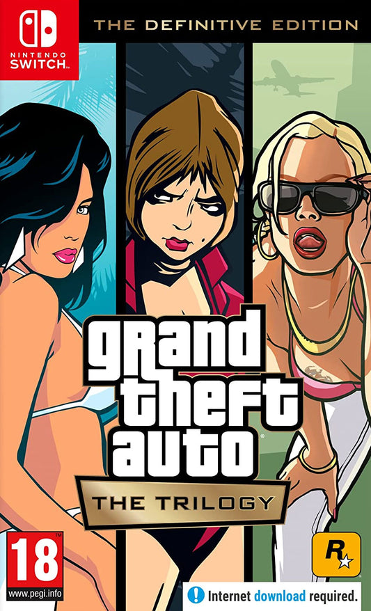 Grand Theft Auto The Trilogy The Definitive Edition (Nintendo Switch) - GameShop Malaysia