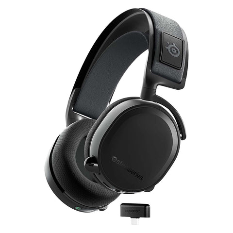 SteelSeries Arctis 7+ Wireless Gaming Headset for PC, PS5, PS4, Mac, Android and Switch Black - GameShop Malaysia