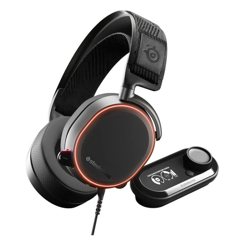SteelSeries Arctis Pro + GameDAC Wired Gaming Headset for PS5, PS4, PC - GameShop Malaysia