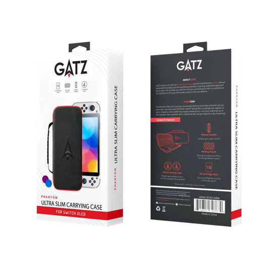GATZ Phantom Ultra Slim Carrying Case for Nintendo Switch OLED - GameShop Malaysia
