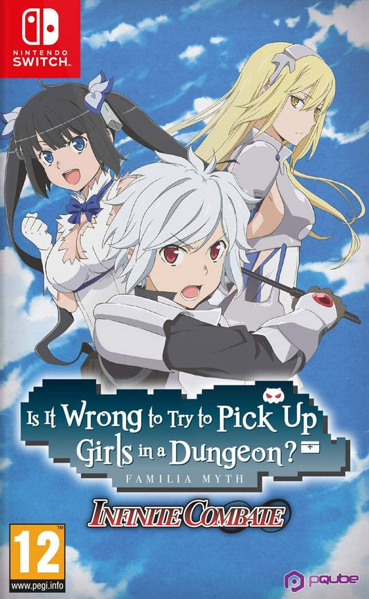 Is It Wrong to Try to Pick Up Girls in a Dungeon? Infinite Combate (Nintendo Switch) - GameShop Malaysia