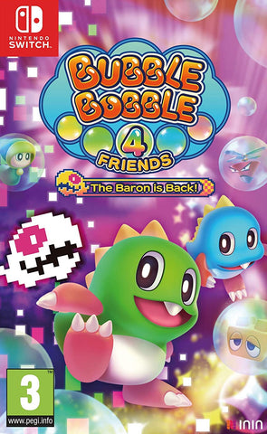 Bubble Bobble 4 Friends The Baron Is Back! (Nintendo Switch) - GameShop Malaysia