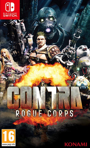 Contra: Rogue Corps (Nintendo Switch) - GameShop Malaysia