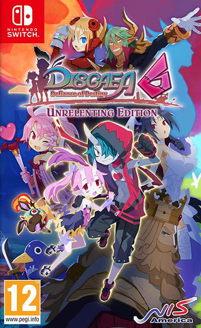 Disgaea 6 Defiance of Destiny Unrelenting Edition (Nintendo Switch) - GameShop Malaysia