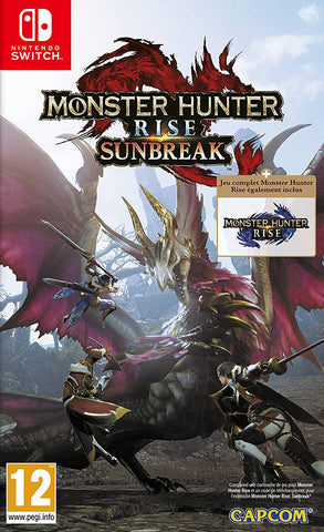 Monster Hunter Rise / Monster Hunter Rise Sunbreak (Nintendo Switch) - GameShop Malaysia