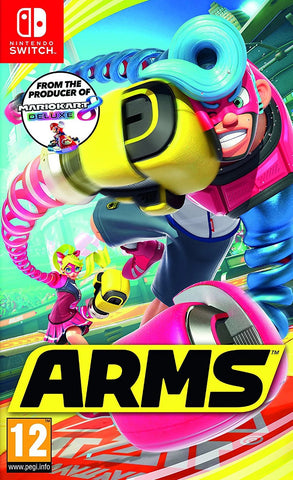 ARMS with Joy-Con Controller Pair Grey Bundle (Nintendo Switch) - GameShop Malaysia