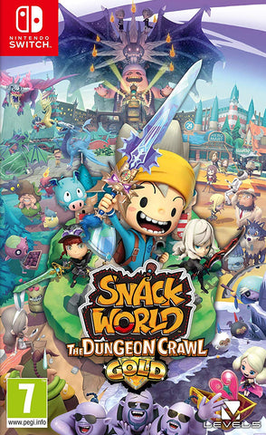Snack World: The Dungeon Crawl Gold (Nintendo Switch) - GameShop Malaysia